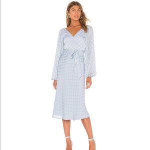 TulaRosa Revolve APRIL DRESS IN SKY BLUE